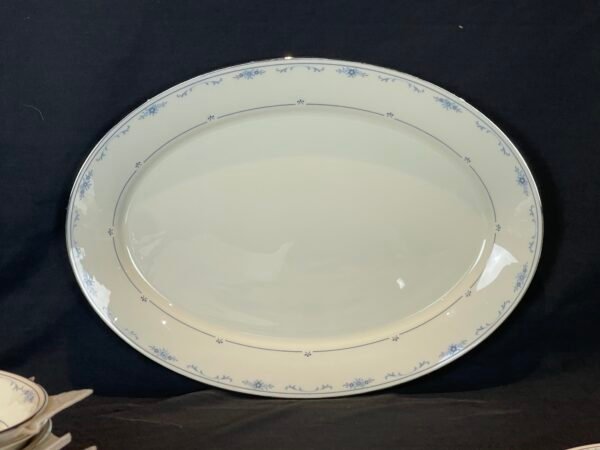 Vintage LENOX Carolina 16” platter and 8 Soup bowls - Image 2