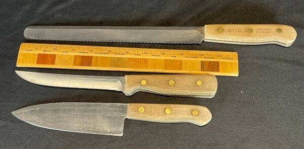 Vintage Chicago Cutlery Knives 41S 61S B10