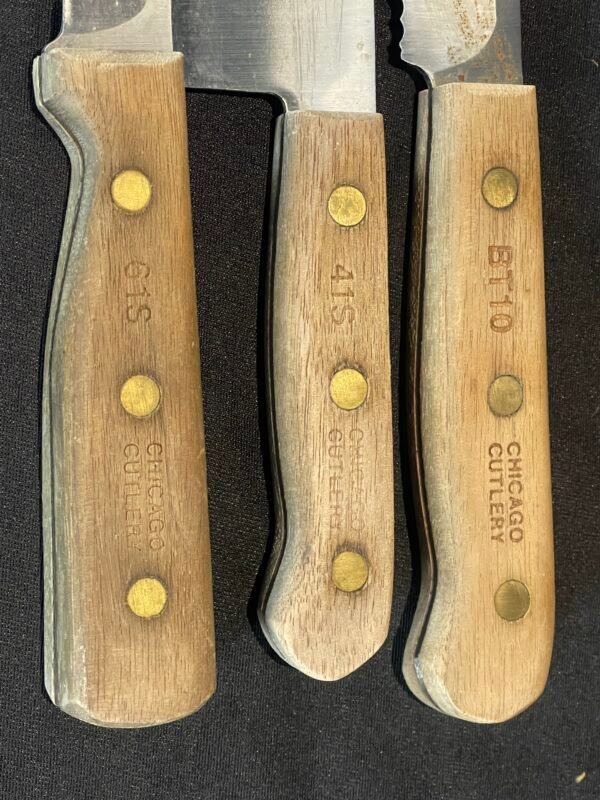 Vintage Chicago Cutlery Knives 41S 61S B10 - Image 4