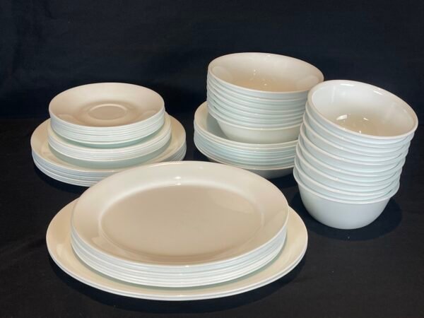 56 piece Corelle Comcor by Corning Dish Set - Plates and Bowls