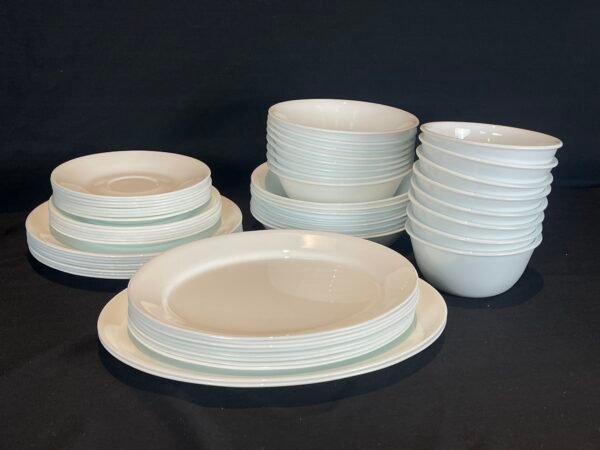 56 piece Corelle Comcor by Corning Dish Set - Plates and Bowls - Image 2